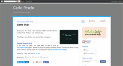 Desktop Screenshot of carlopescio.com